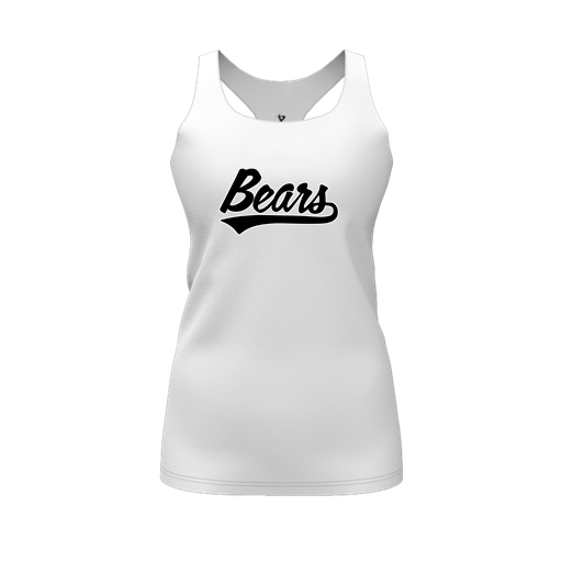 [FT0TRBWH-FYS-LOGO2] Decker Racerback Tank Top (Female Youth S, White, Logo 2)