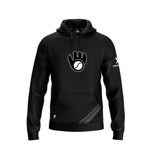 [FOLHSMBK-YXS-LOGO3] Decker Summit Hoodie (Youth XS, Black, Logo 3)