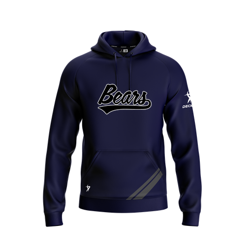 [FOLHSMNV-YXS-LOGO2] Decker Summit Hoodie (Youth XS, Navy, Logo 2)