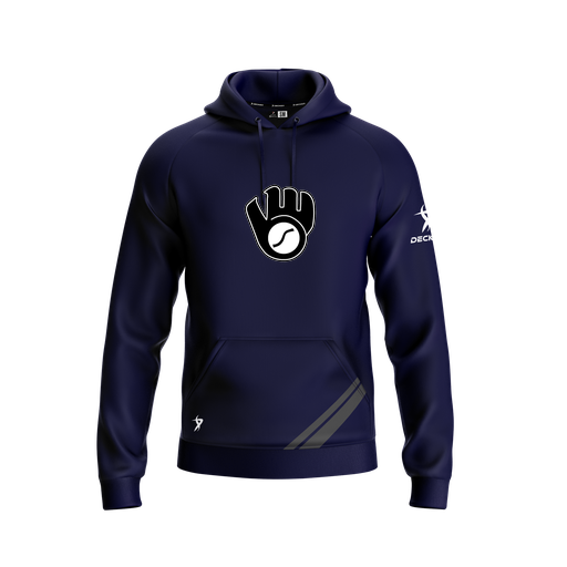 [FOLHSMNV-YXS-LOGO3] Decker Summit Hoodie (Youth XS, Navy, Logo 3)