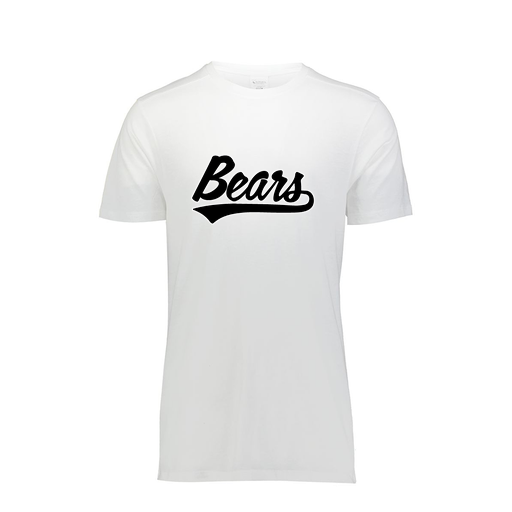 [FTSCUBWH-AS-LOGO2] Decker Men's Tri-Blend T-Shirt - Short Sleeve (Adult S, White, Logo 2)