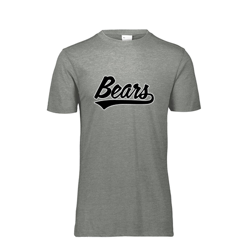 [FTSCUBGY-YS-LOGO2] Decker Youth Tri-Blend T-Shirt - Short Sleeve (Youth S, Gray, Logo 2)