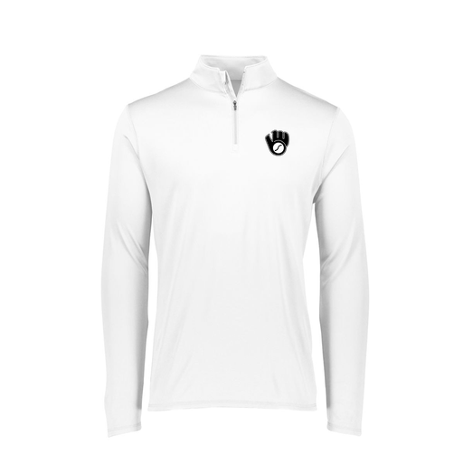 [FTLQFLWH-FAXS-LOGO3] Decker Women's Flex-Lite 1/4 Zip Shirt (Female Adult XS, White, Logo 3)