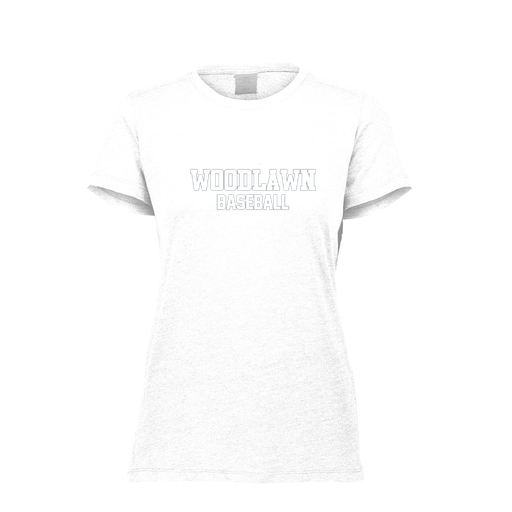 [FTSCUBWH-FAXS-LOGO1] Decker Women's Tri-Blend T-Shirt - Short Sleeve (Female Adult XS, White, Logo 1)