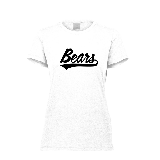 [FTSCUBWH-FAXS-LOGO2] Decker Women's Tri-Blend T-Shirt - Short Sleeve (Female Adult XS, White, Logo 2)