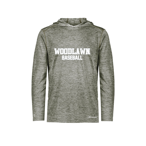 [FOLHCGGY-AS-LOGO1] Decker Men's Charge Hoodie (Adult S, Gray, Logo 1)