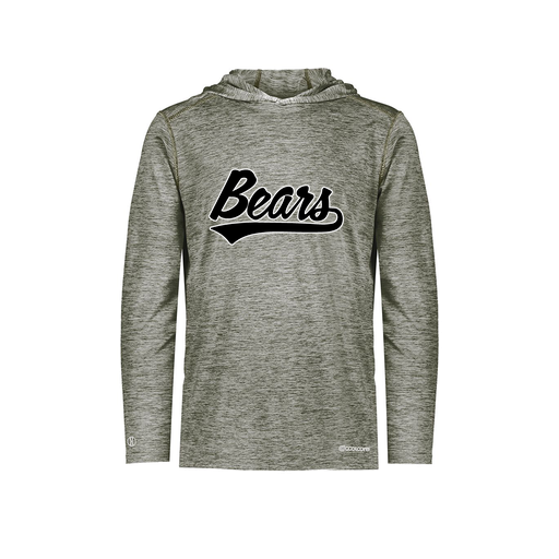 [FOLHCGGY-AS-LOGO2] Decker Men's Charge Hoodie (Adult S, Gray, Logo 2)