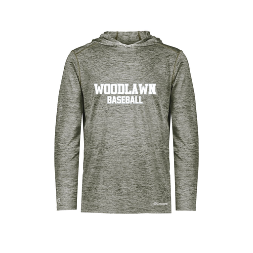 [FOLHCGGY-YS-LOGO1] Decker Youth Charge Hoodie (Youth S, Gray, Logo 1)