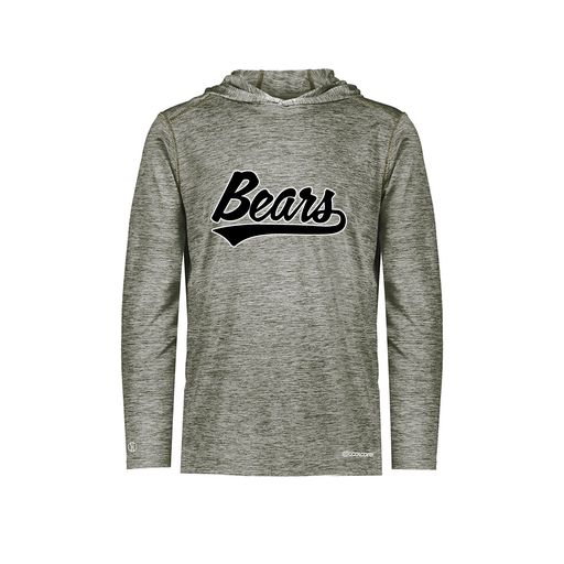 [FOLHCGGY-YS-LOGO2] Decker Youth Charge Hoodie (Youth S, Gray, Logo 2)